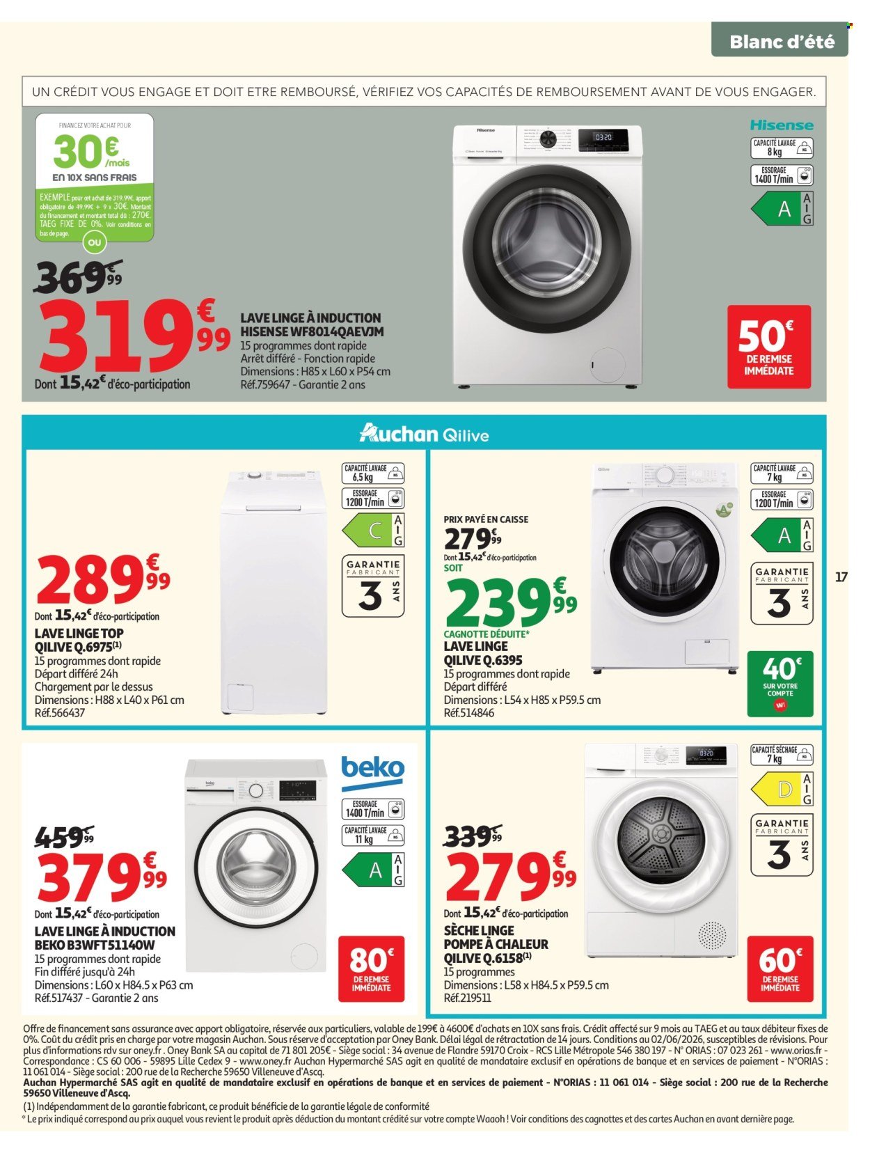 Catalogue AUCHAN - Linge de maison & déco