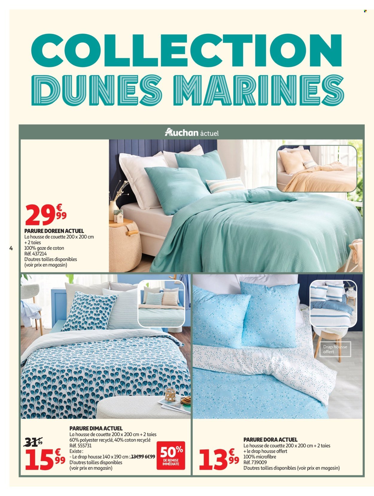 Catalogue AUCHAN - Linge de maison & déco