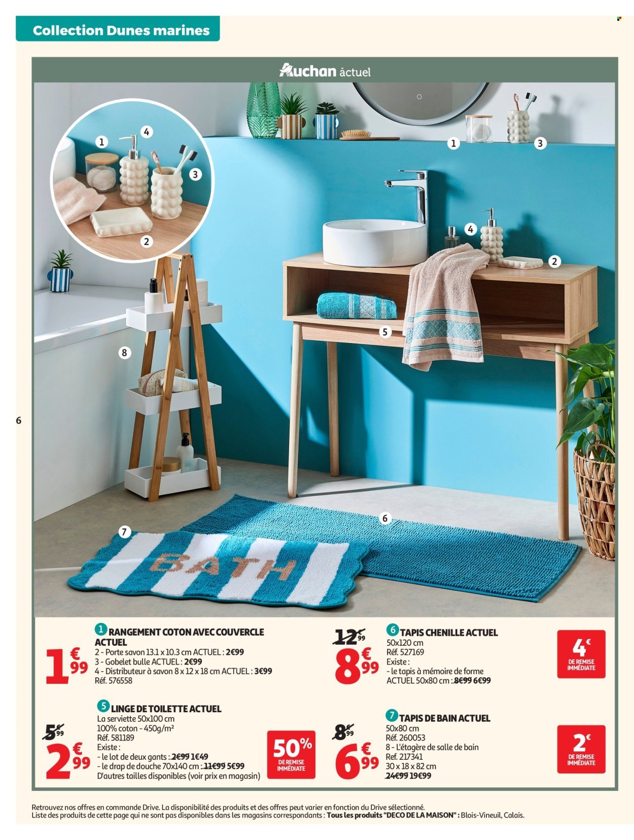 Catalogue AUCHAN - Linge de maison & déco