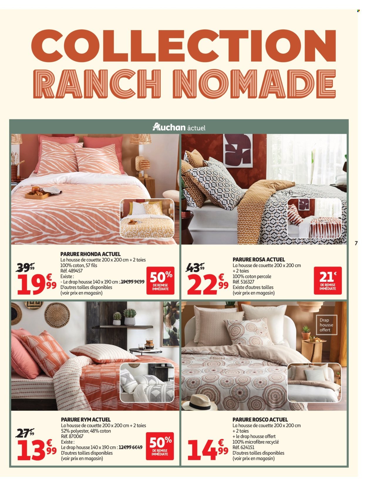 Catalogue AUCHAN - Linge de maison & déco