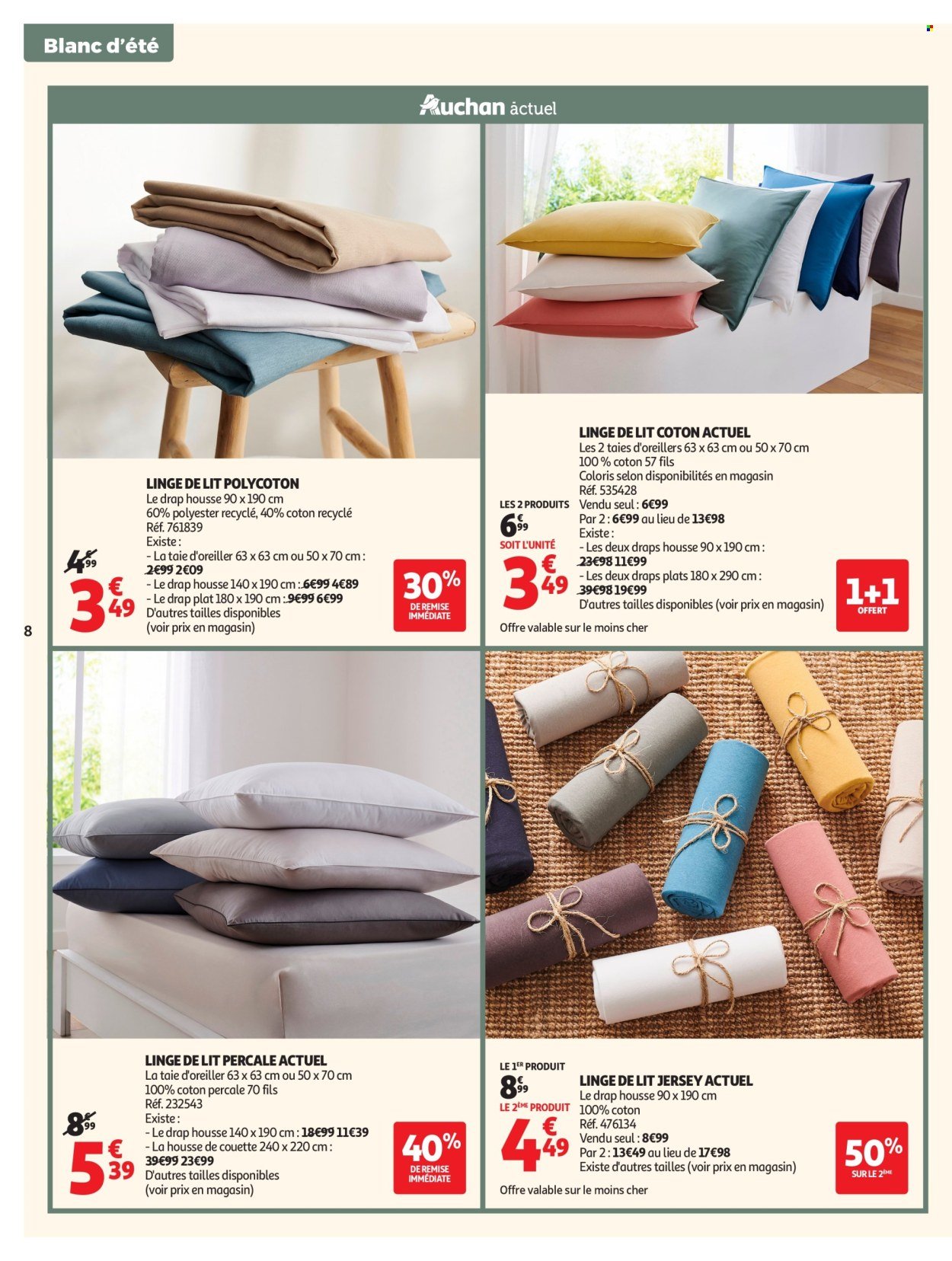 Catalogue AUCHAN - Linge de maison & déco