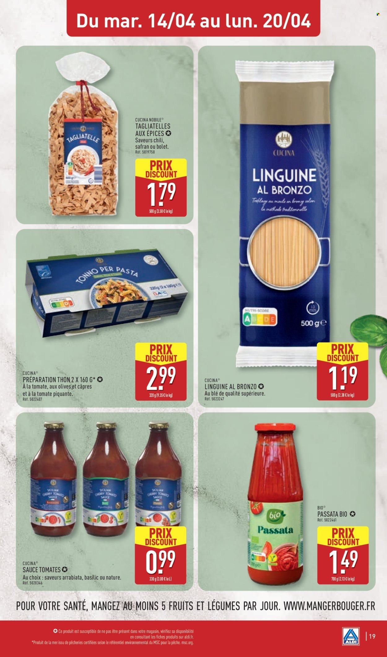 Catalogue ALDI - Un savourex voyage en Italie à prix discount (2026-04-14 - 2026-04-20)
