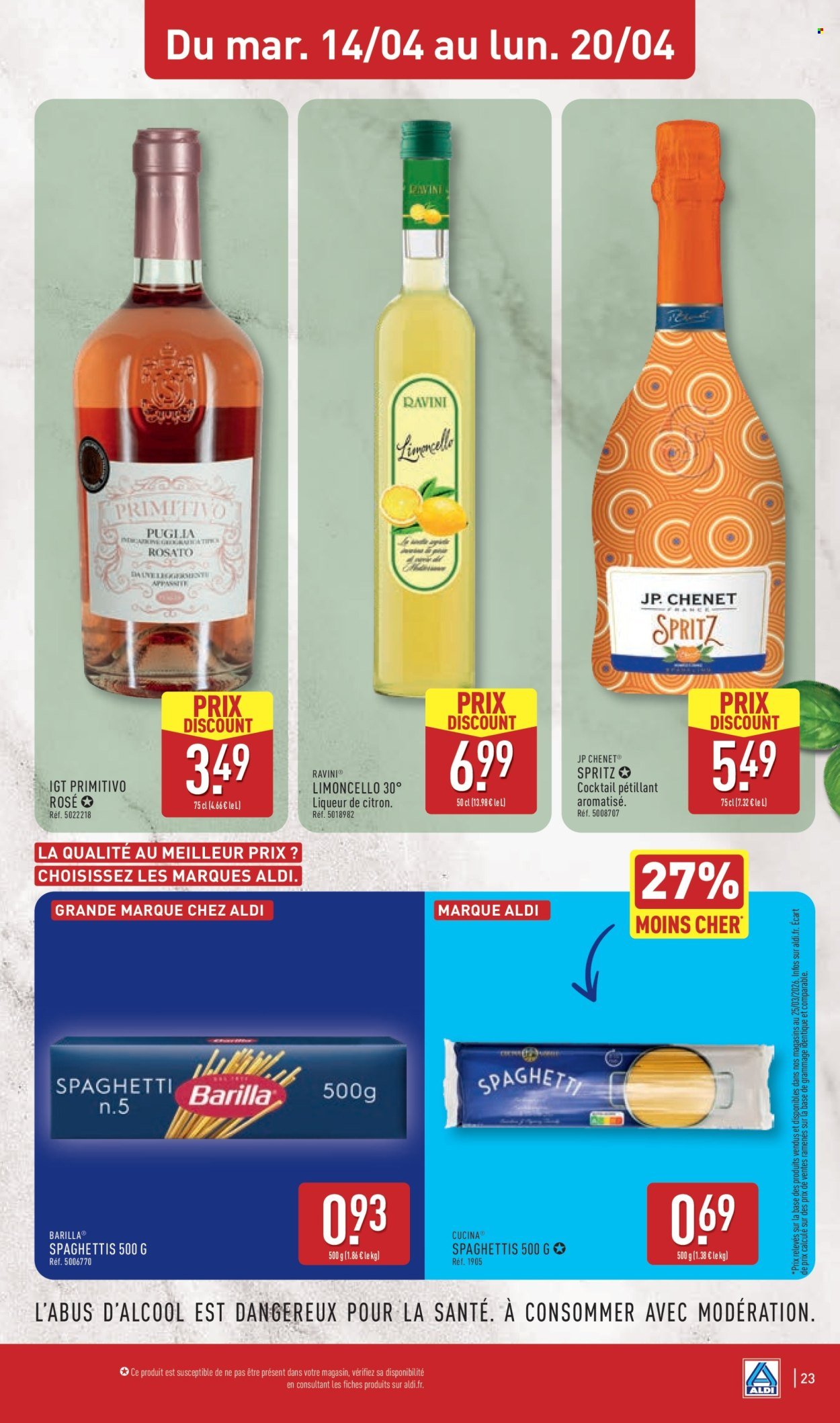 Catalogue ALDI - Un savourex voyage en Italie à prix discount (2026-04-14 - 2026-04-20)