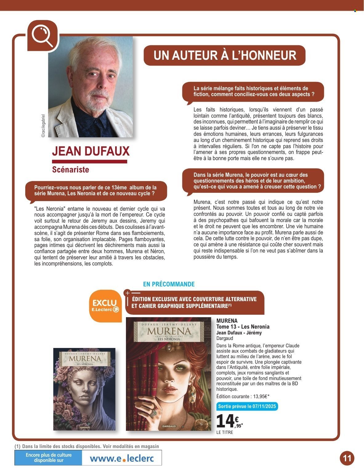 Catalogue E.LECLERC - GUIDE BD