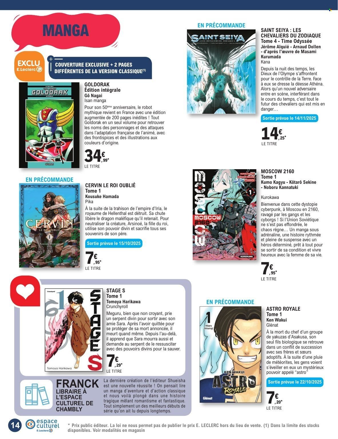 Catalogue E.LECLERC - GUIDE BD