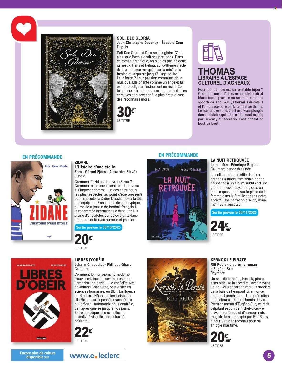 Catalogue E.LECLERC - GUIDE BD