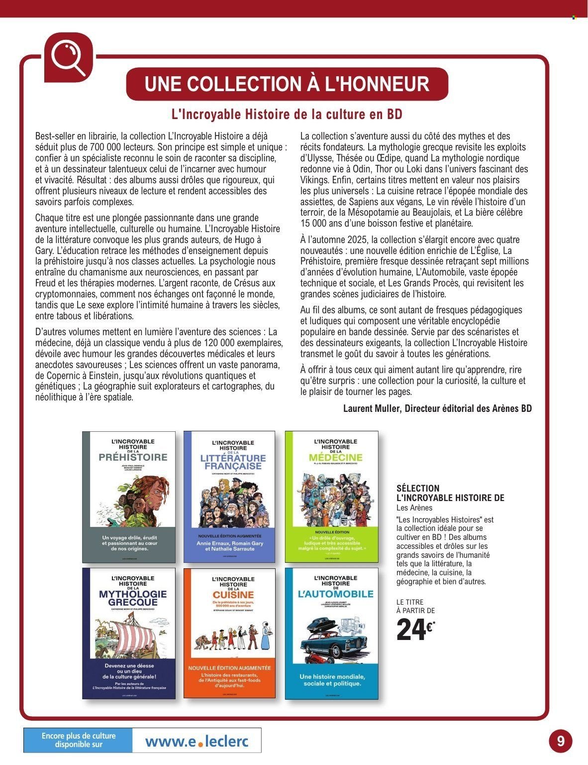 Catalogue E.LECLERC - GUIDE BD