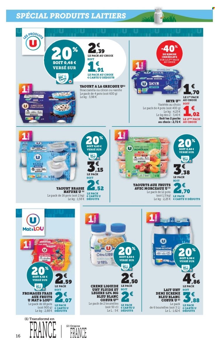 Catalogue HYPER U - Les prix bas de la semaine (2025-09-16 - 2025-09-28)