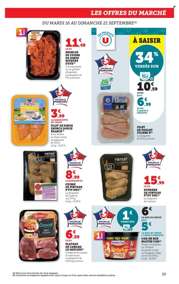 Catalogue HYPER U - Les prix bas de la semaine (2025-09-16 - 2025-09-28)