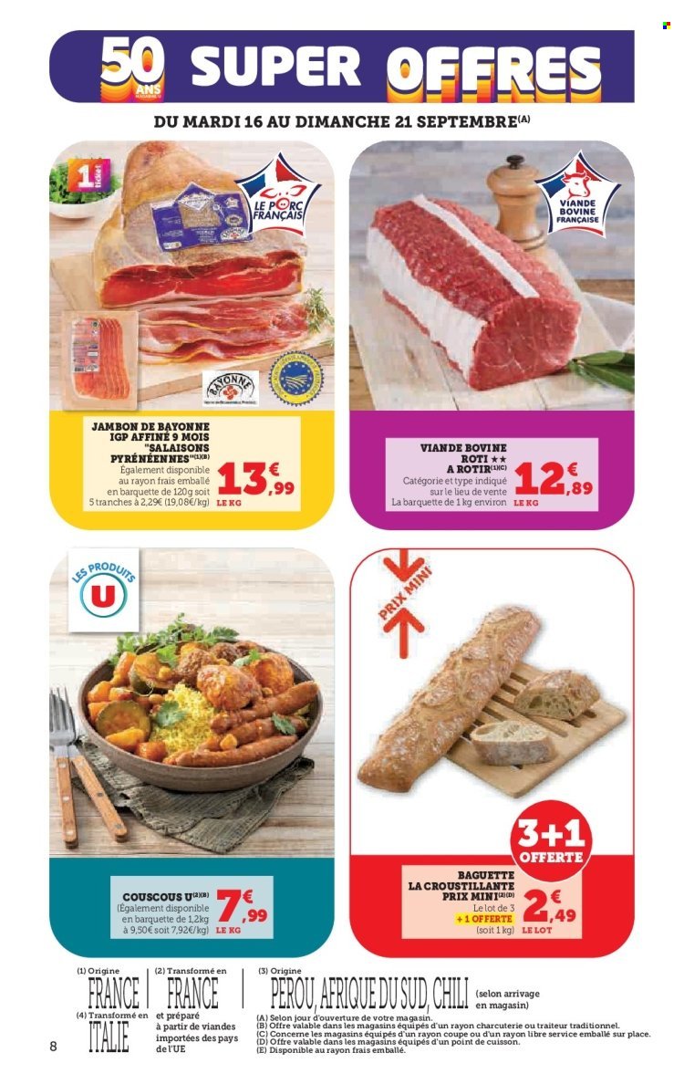 Catalogue HYPER U - Les prix bas de la semaine (2025-09-16 - 2025-09-28)