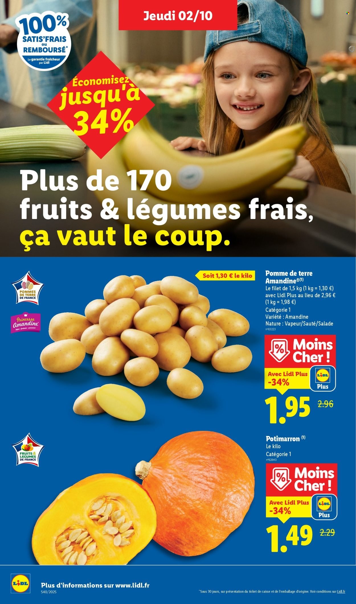 Catalogue LIDL - Les promos de la semaine (2025-10-02 - 2025-10-08)