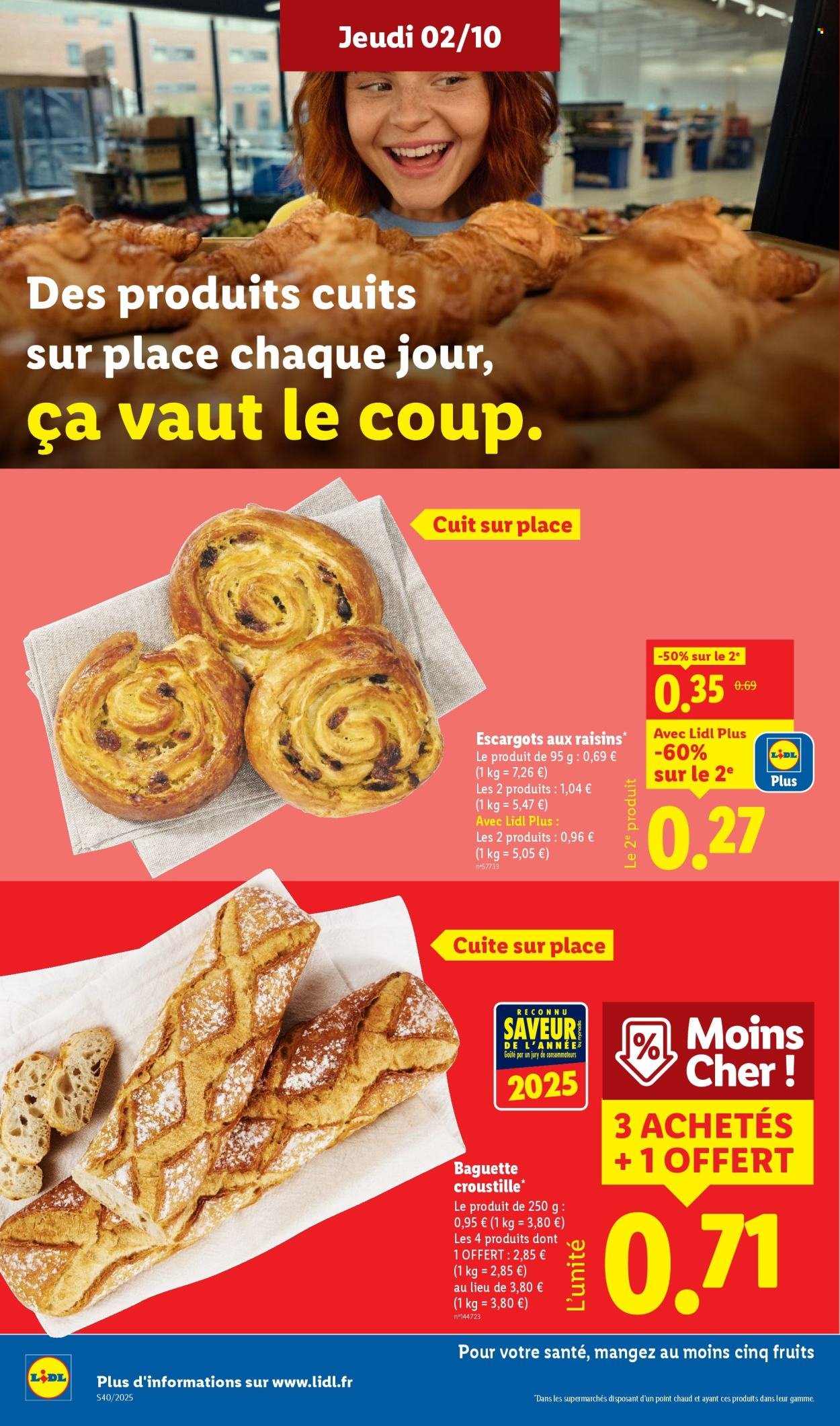 Catalogue LIDL - Les promos de la semaine (2025-10-02 - 2025-10-08)