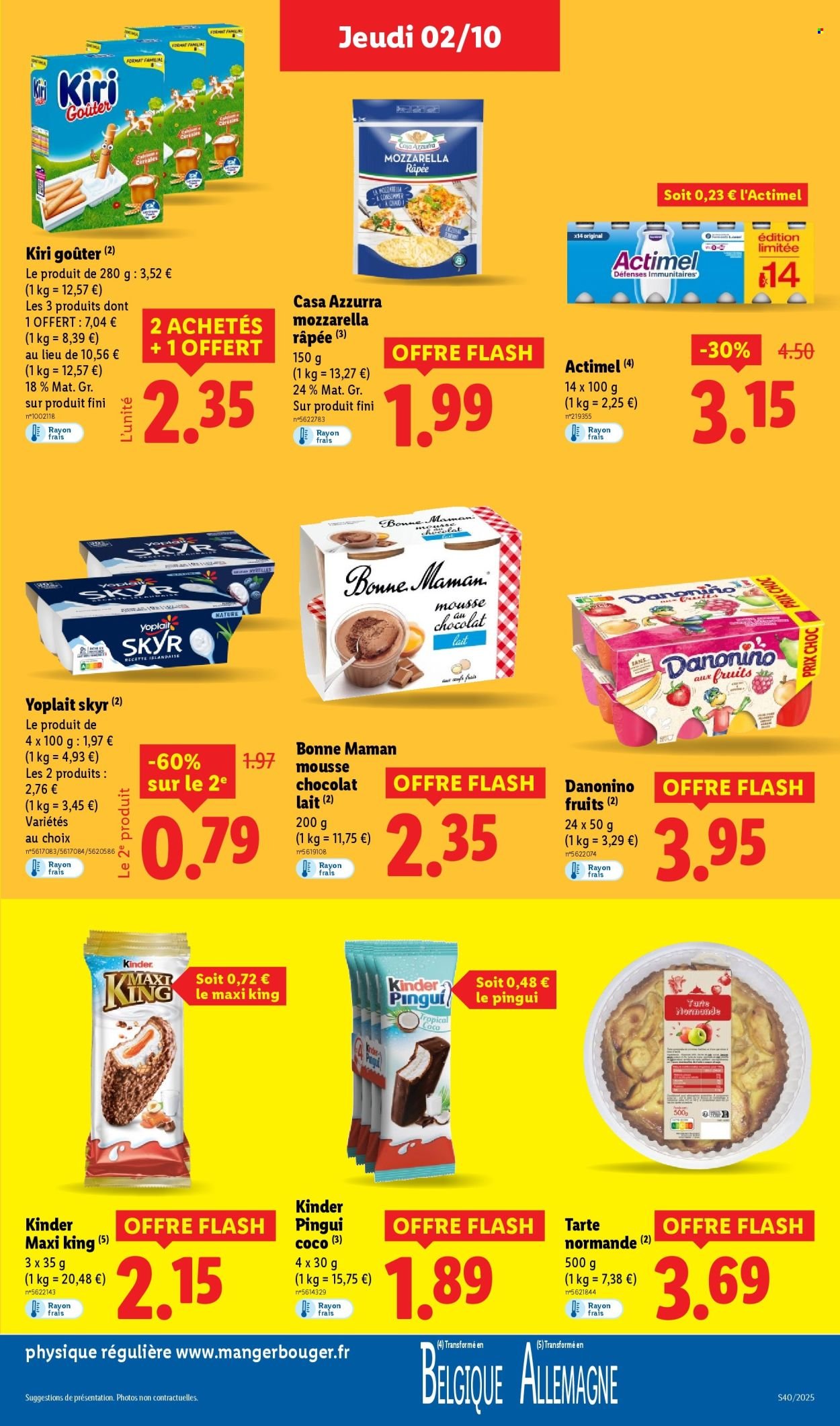 Catalogue LIDL - Les promos de la semaine (2025-10-02 - 2025-10-08)