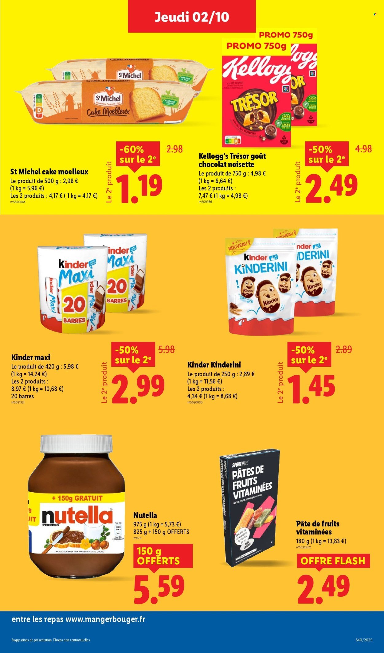 Catalogue LIDL - Les promos de la semaine (2025-10-02 - 2025-10-08)