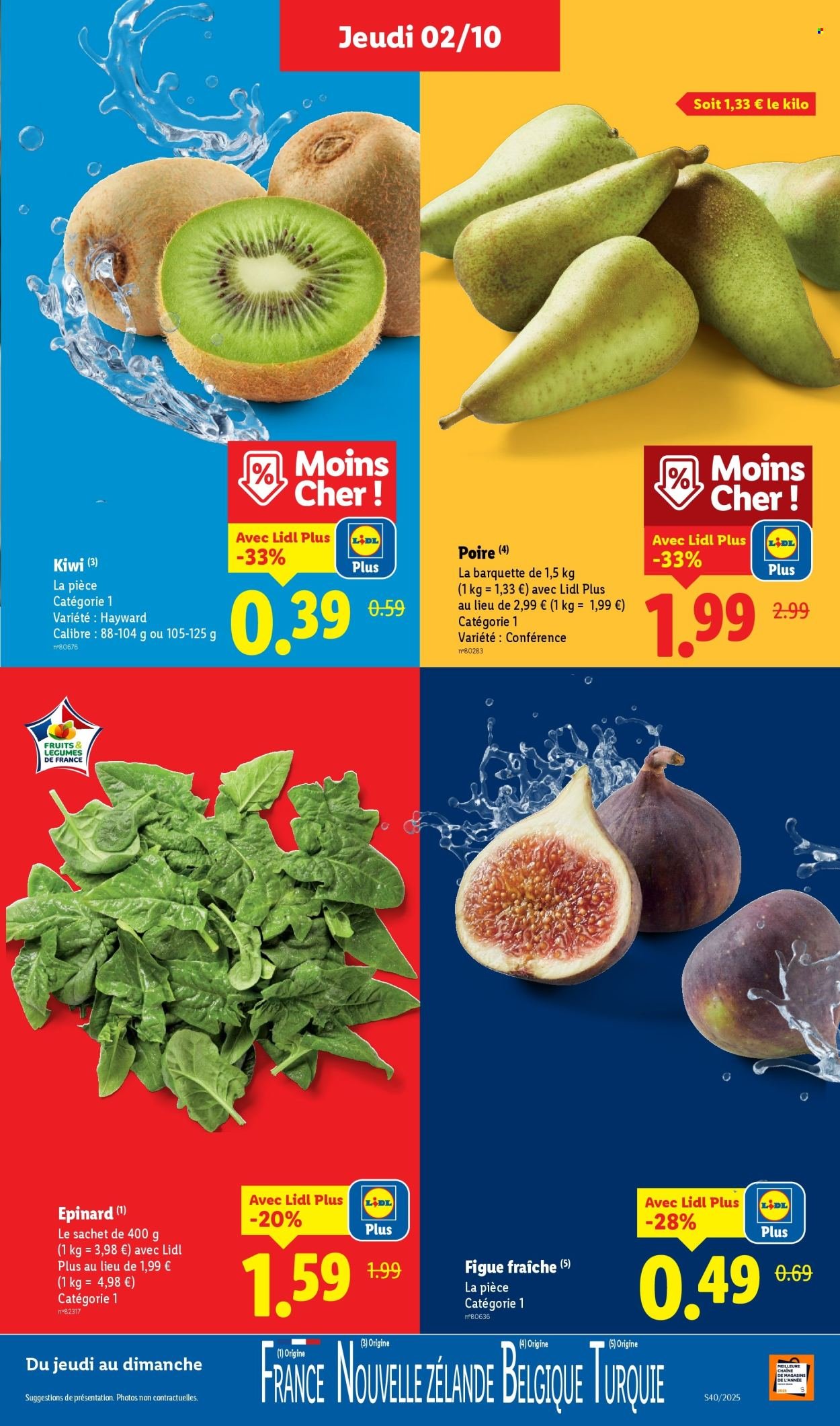 Catalogue LIDL - Les promos de la semaine (2025-10-02 - 2025-10-08)