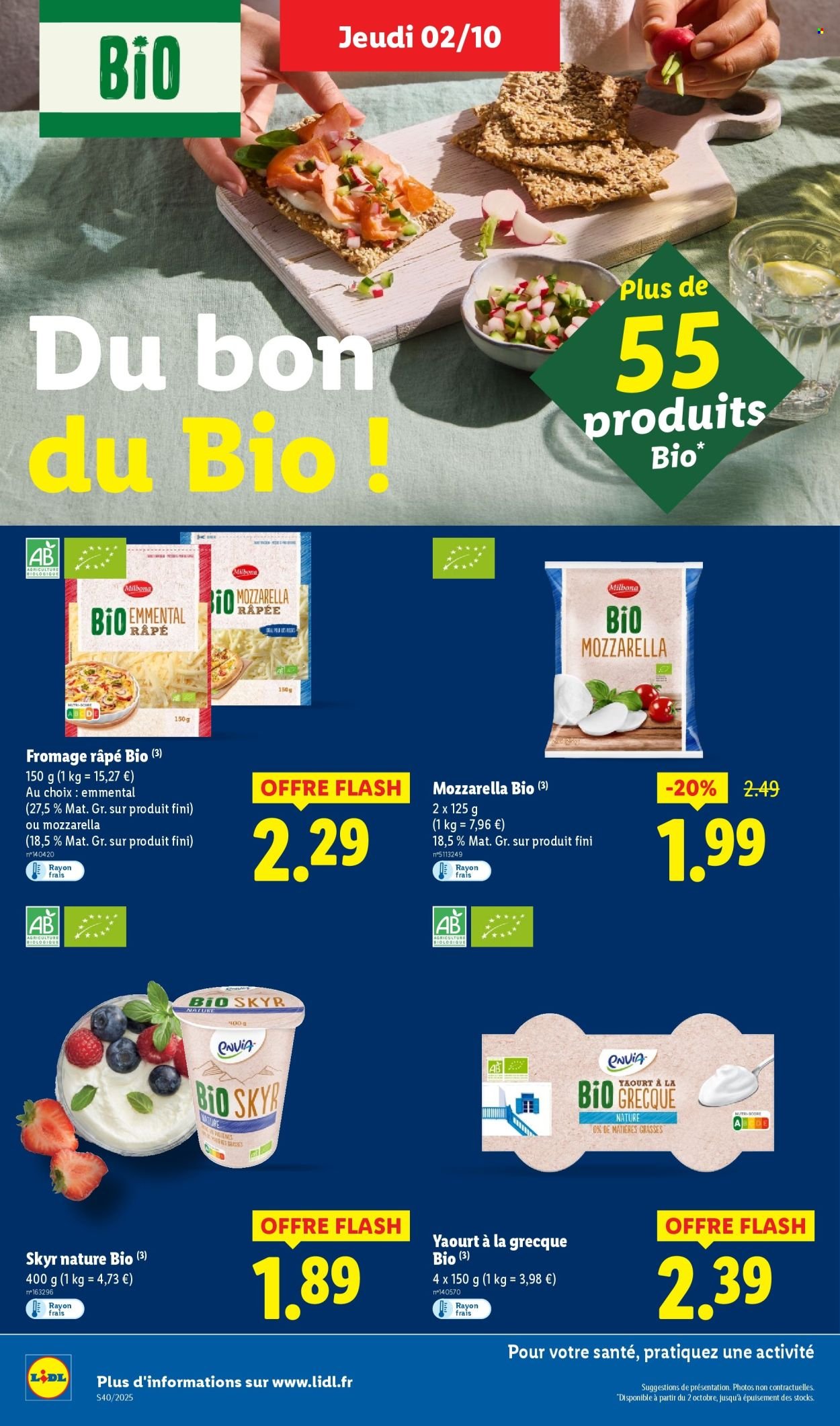 Catalogue LIDL - Les promos de la semaine (2025-10-02 - 2025-10-08)