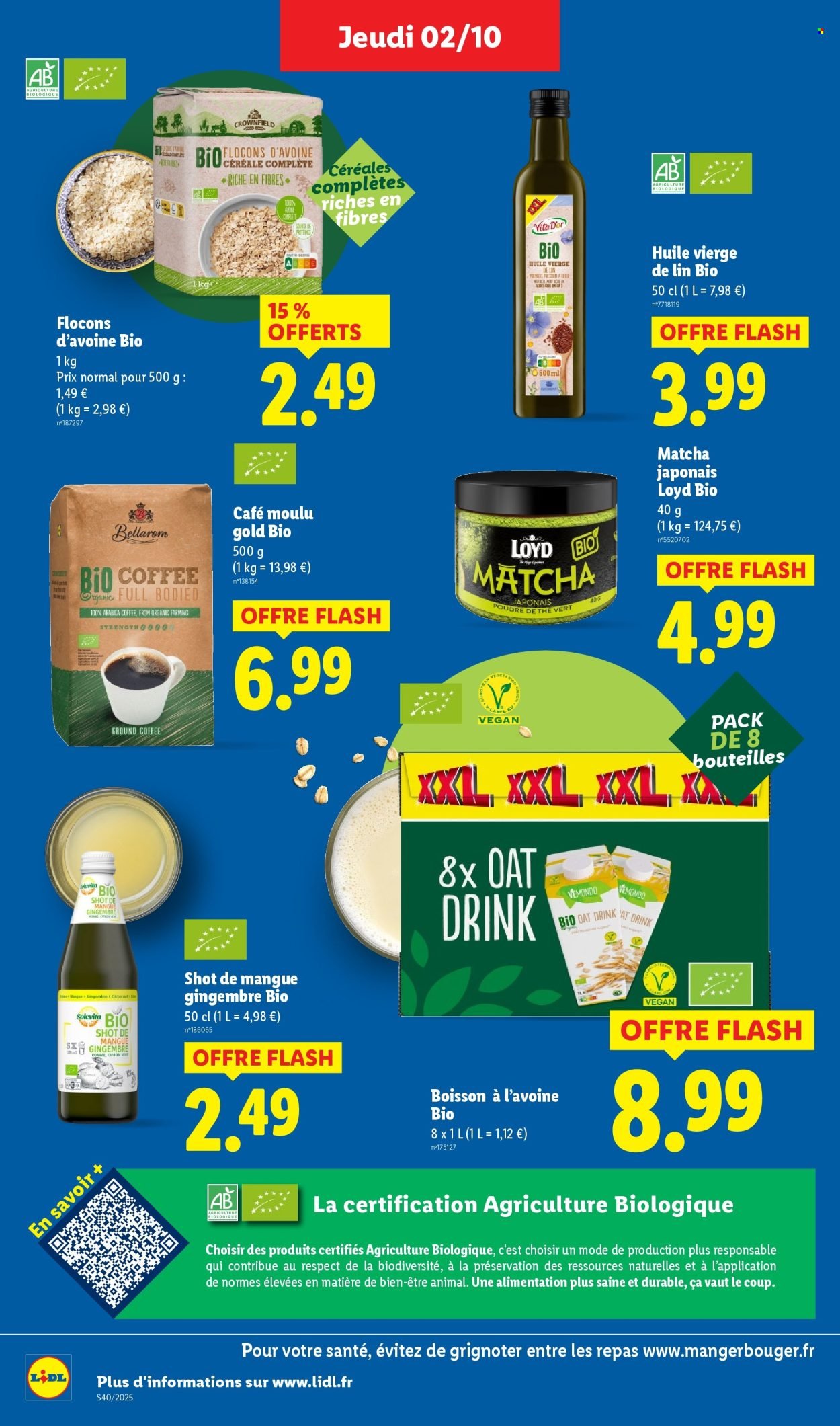Catalogue LIDL - Les promos de la semaine (2025-10-02 - 2025-10-08)
