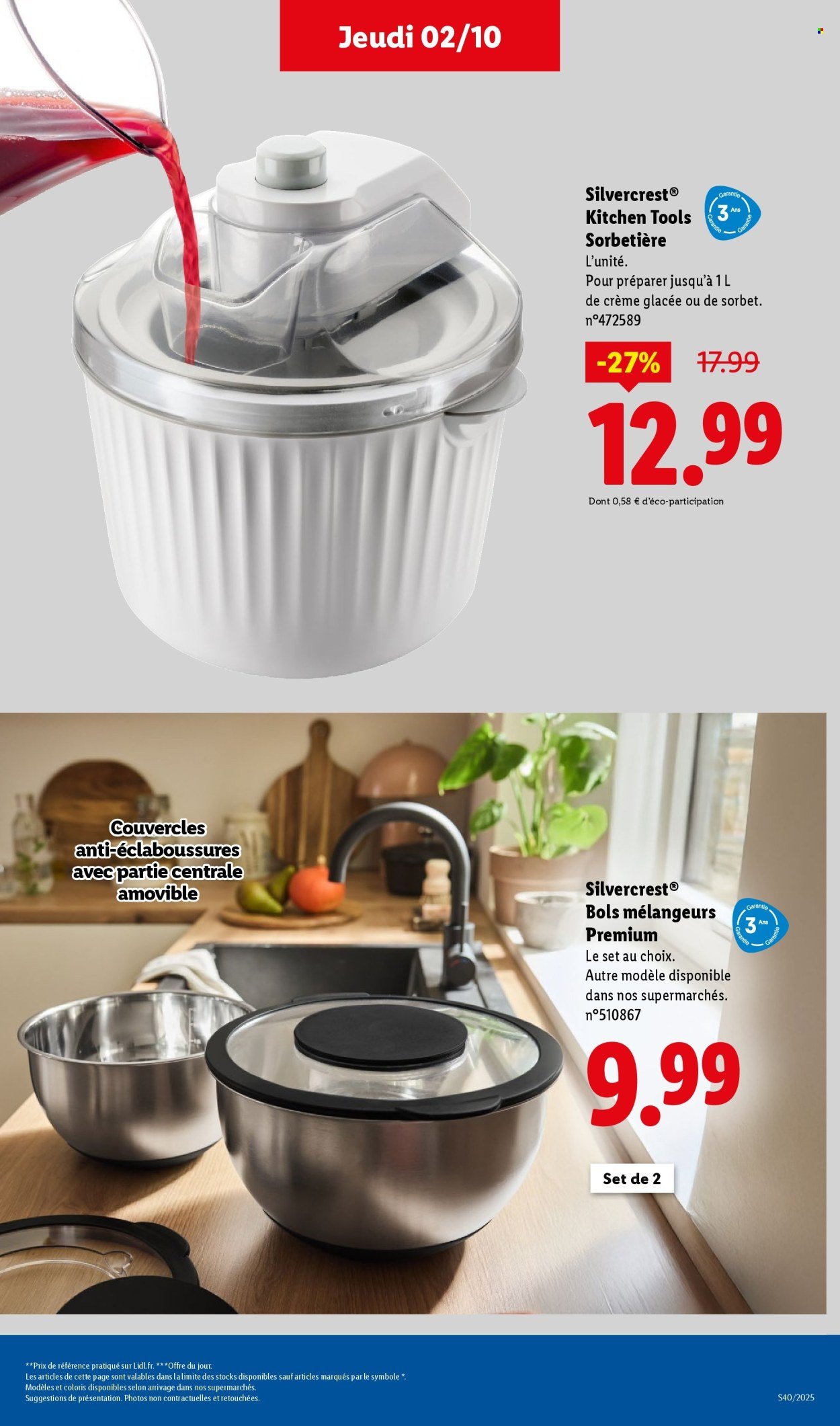 Catalogue LIDL - Les promos de la semaine (2025-10-02 - 2025-10-08)