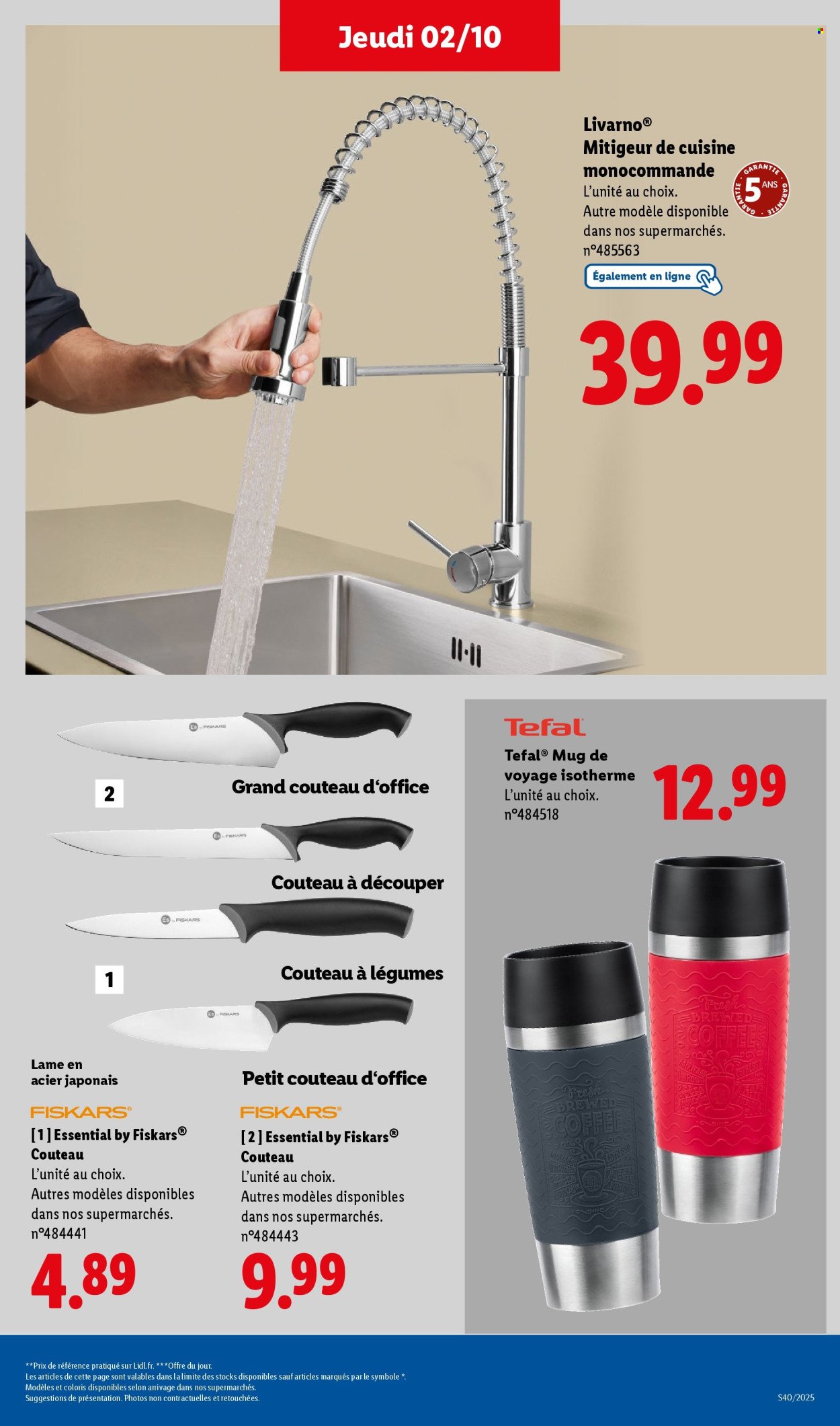 Catalogue LIDL - Les promos de la semaine (2025-10-02 - 2025-10-08)