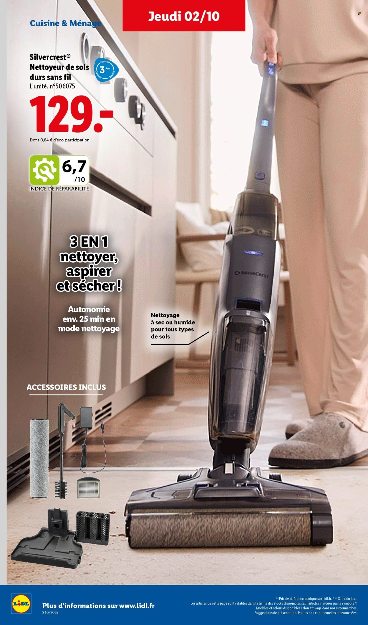 Catalogue LIDL - Les promos de la semaine (2025-10-02 - 2025-10-08)