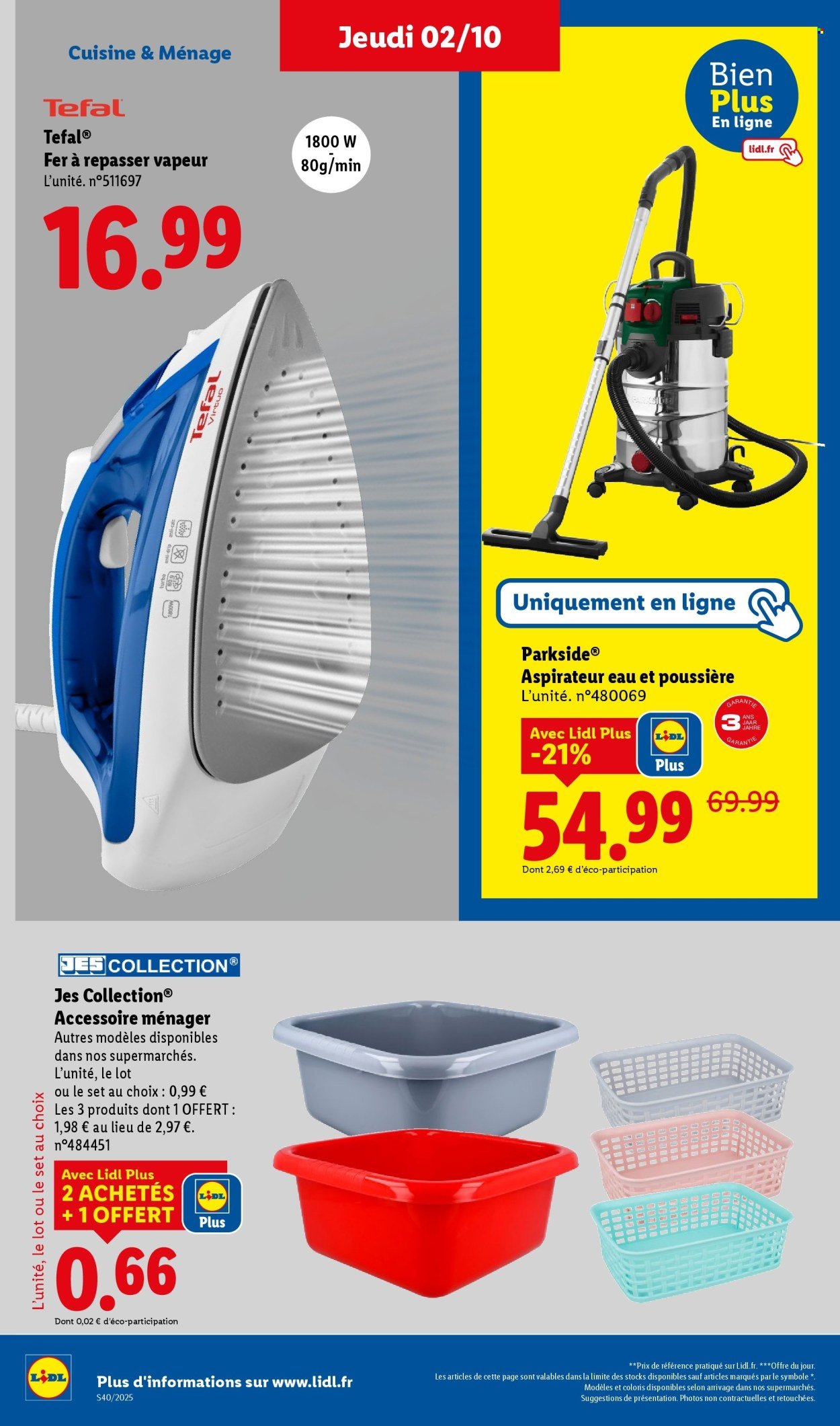 Catalogue LIDL - Les promos de la semaine (2025-10-02 - 2025-10-08)