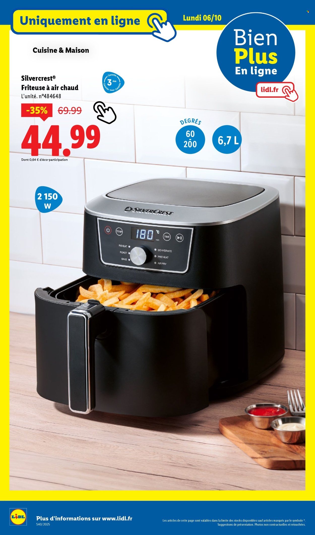 Catalogue LIDL - Les promos de la semaine (2025-10-02 - 2025-10-08)