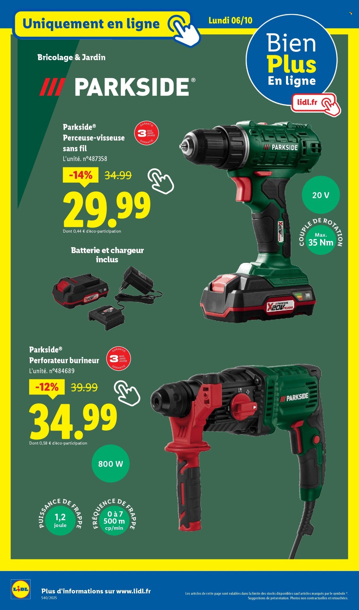 Catalogue LIDL - Les promos de la semaine (2025-10-02 - 2025-10-08)