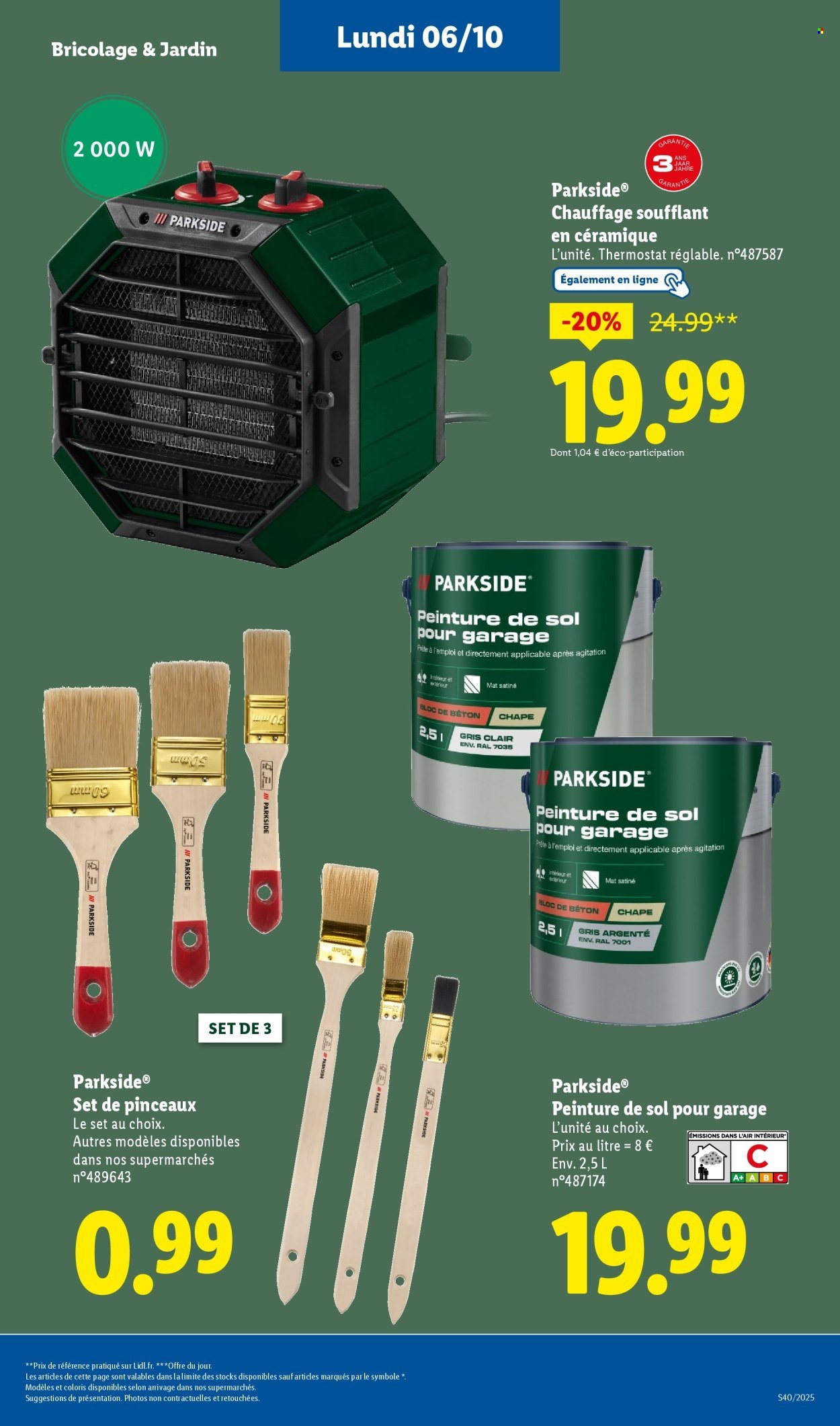 Catalogue LIDL - Les promos de la semaine (2025-10-02 - 2025-10-08)