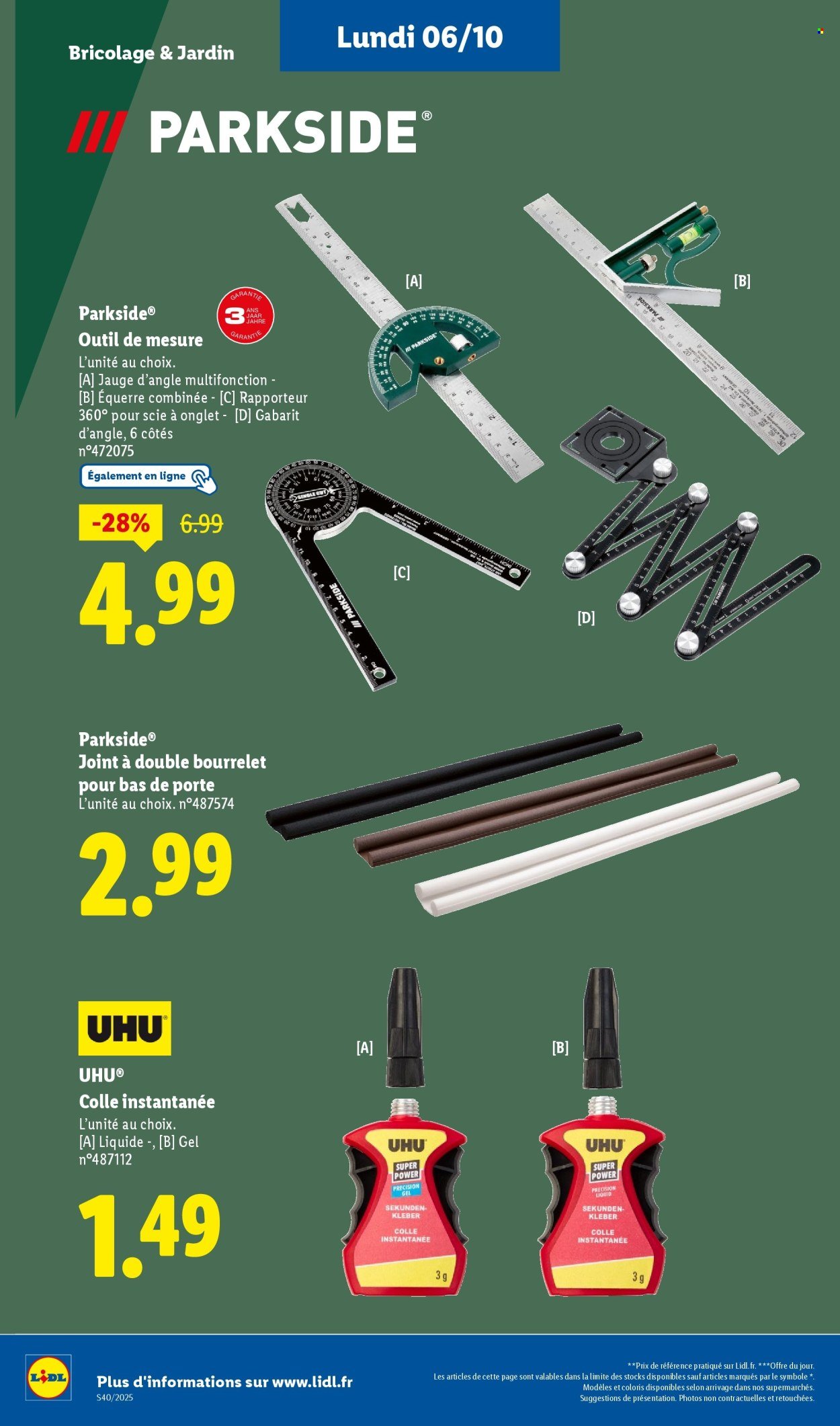 Catalogue LIDL - Les promos de la semaine (2025-10-02 - 2025-10-08)