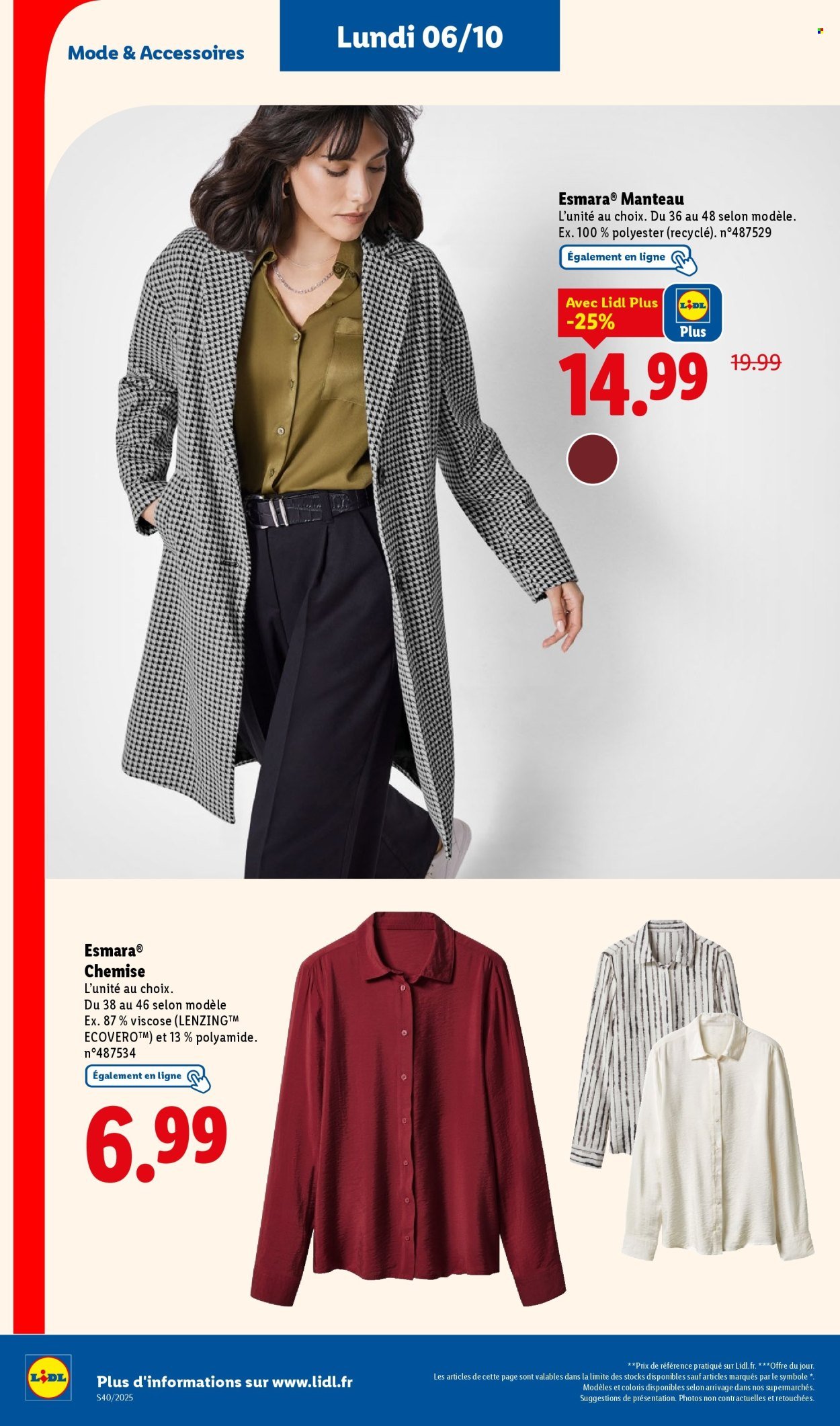 Catalogue LIDL - Les promos de la semaine (2025-10-02 - 2025-10-08)