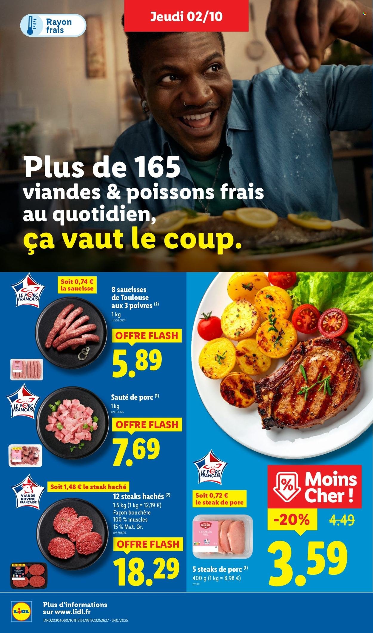 Catalogue LIDL - Les promos de la semaine (2025-10-02 - 2025-10-08)