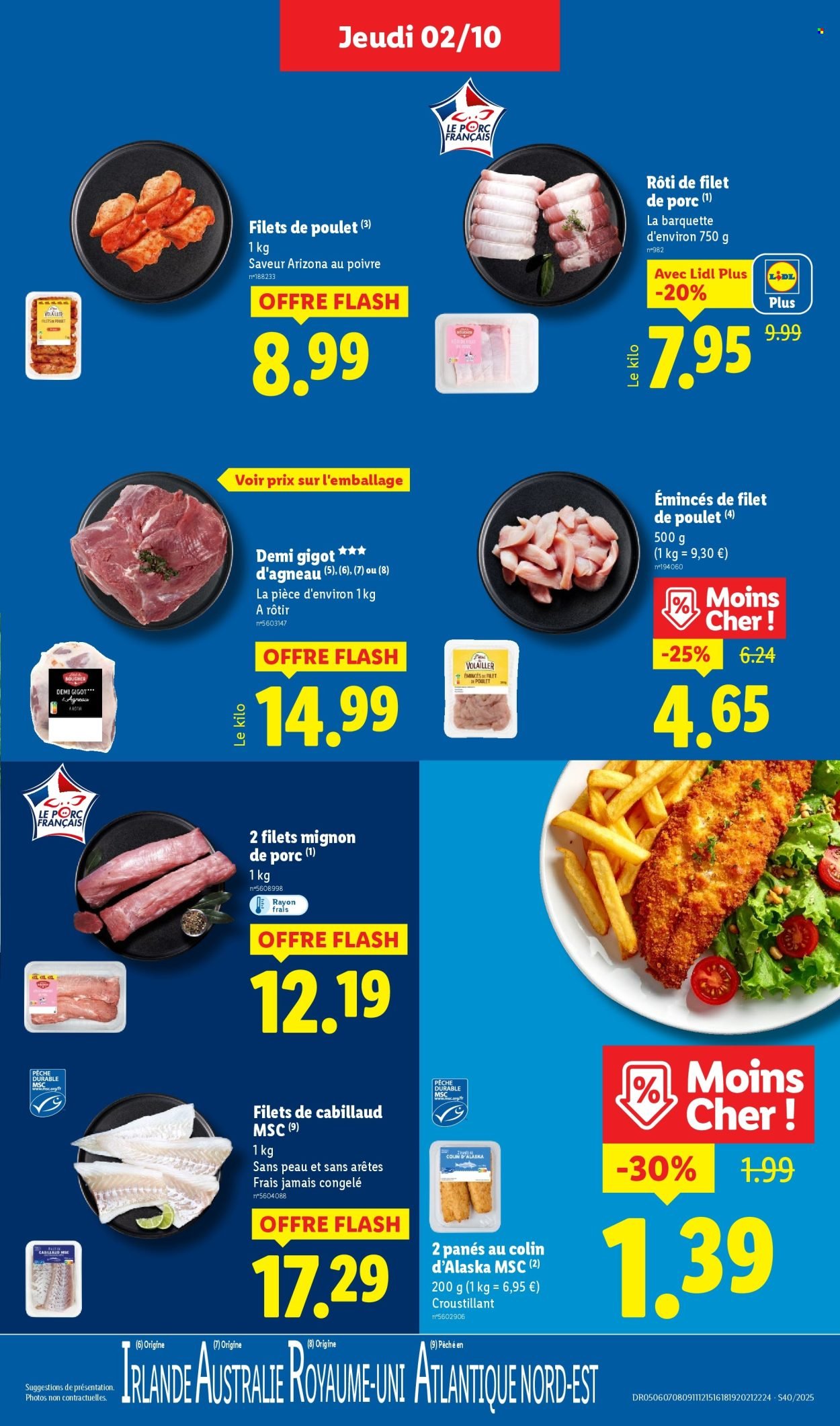 Catalogue LIDL - Les promos de la semaine (2025-10-02 - 2025-10-08)