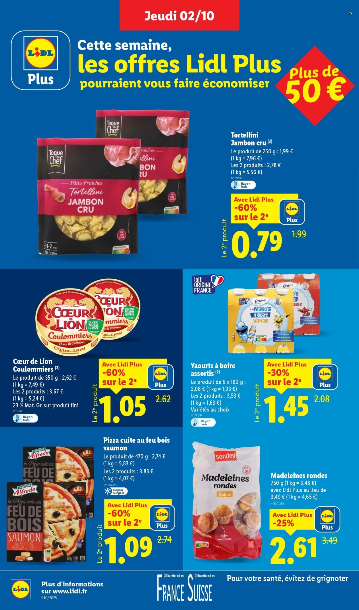 Catalogue LIDL - Les promos de la semaine (2025-10-02 - 2025-10-08)