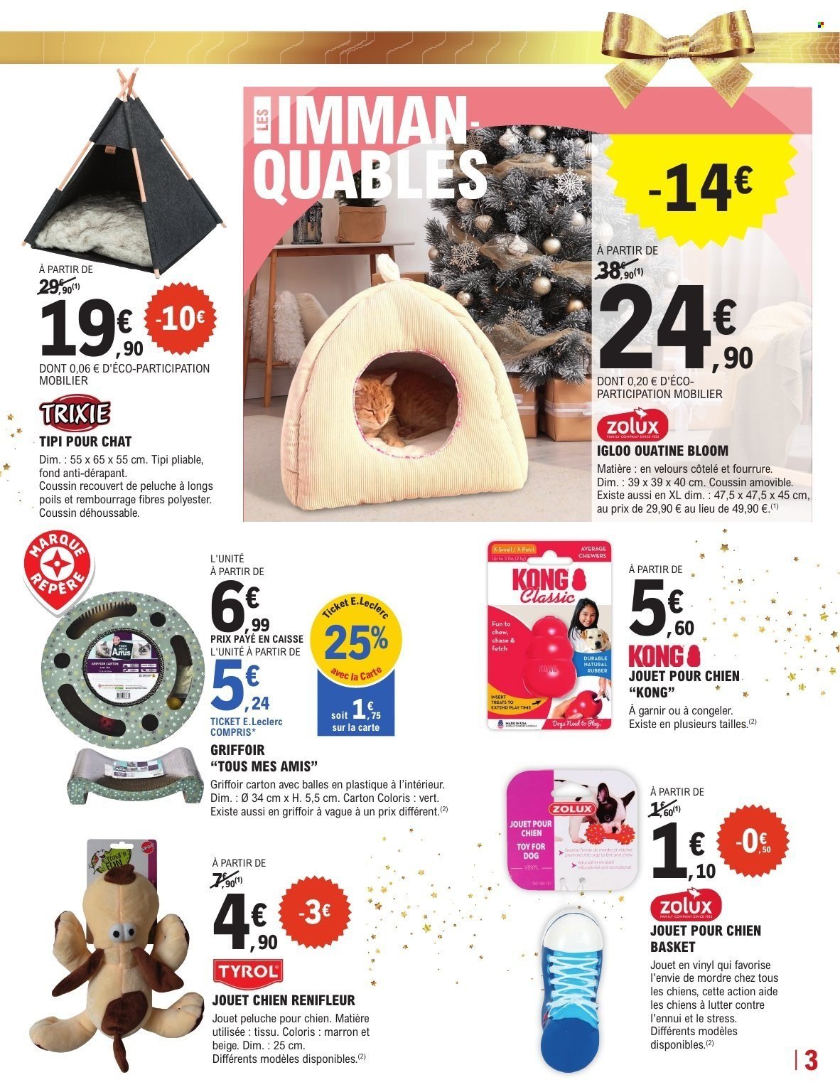Catalogue E.LECLERC - TRAFIC ANIMALERIE (2025-12-02 - 2025-12-20)