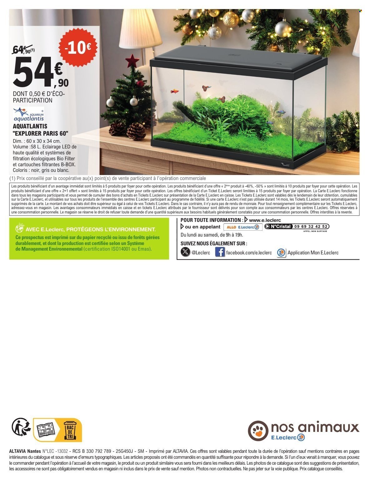 Catalogue E.LECLERC - TRAFIC ANIMALERIE (2025-12-02 - 2025-12-20)