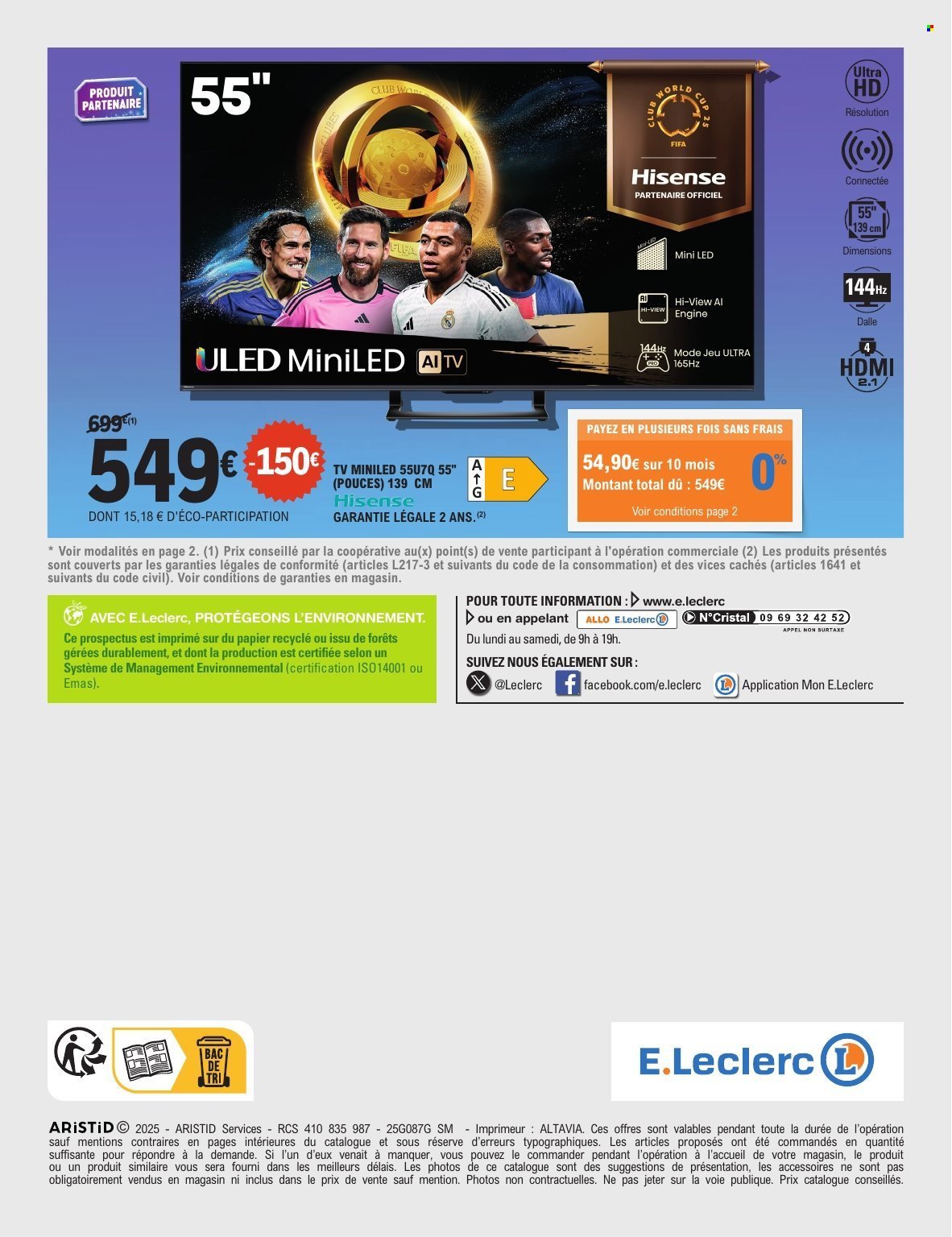 Catalogue E.LECLERC - HIGH-TECH GAMING & UNIVERS CONNECTE