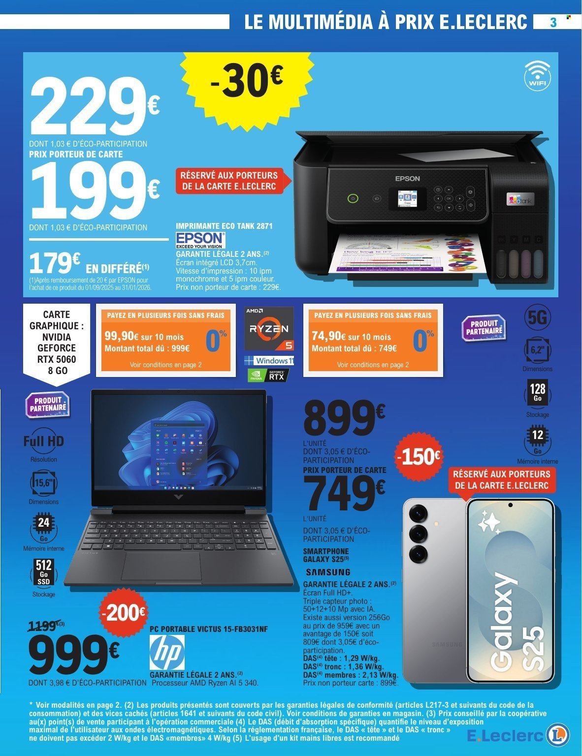 Catalogue E.LECLERC - HIGH-TECH GAMING & UNIVERS CONNECTE