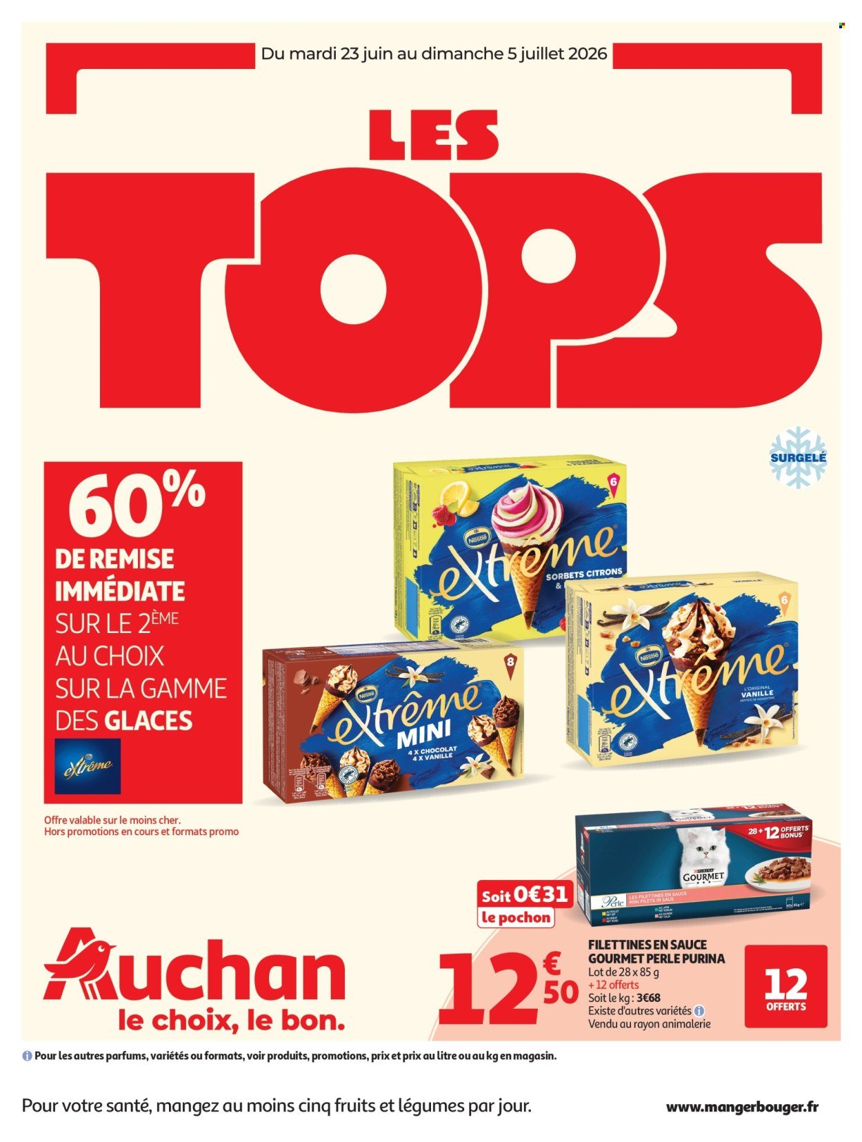 Catalogue AUCHAN - Tops promos hypers