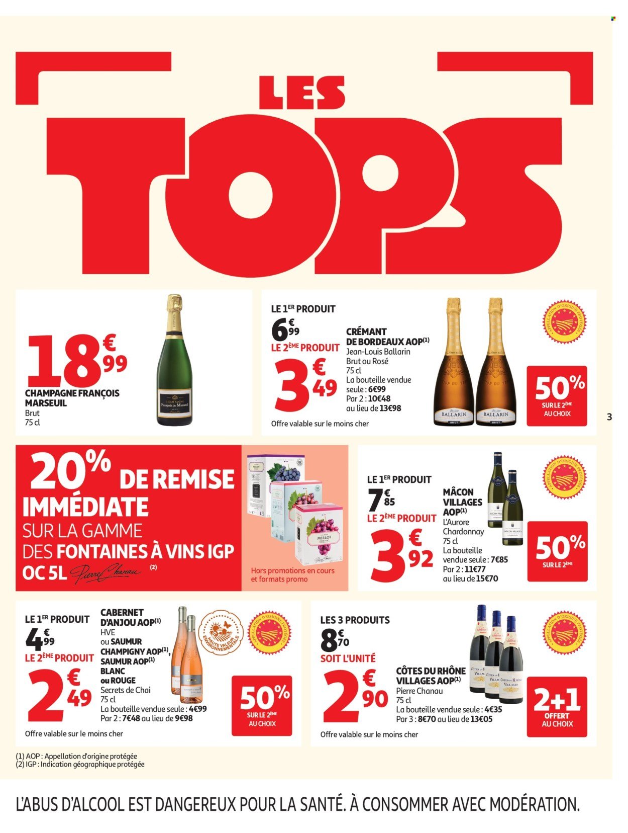 Catalogue AUCHAN - Tops promos hypers
