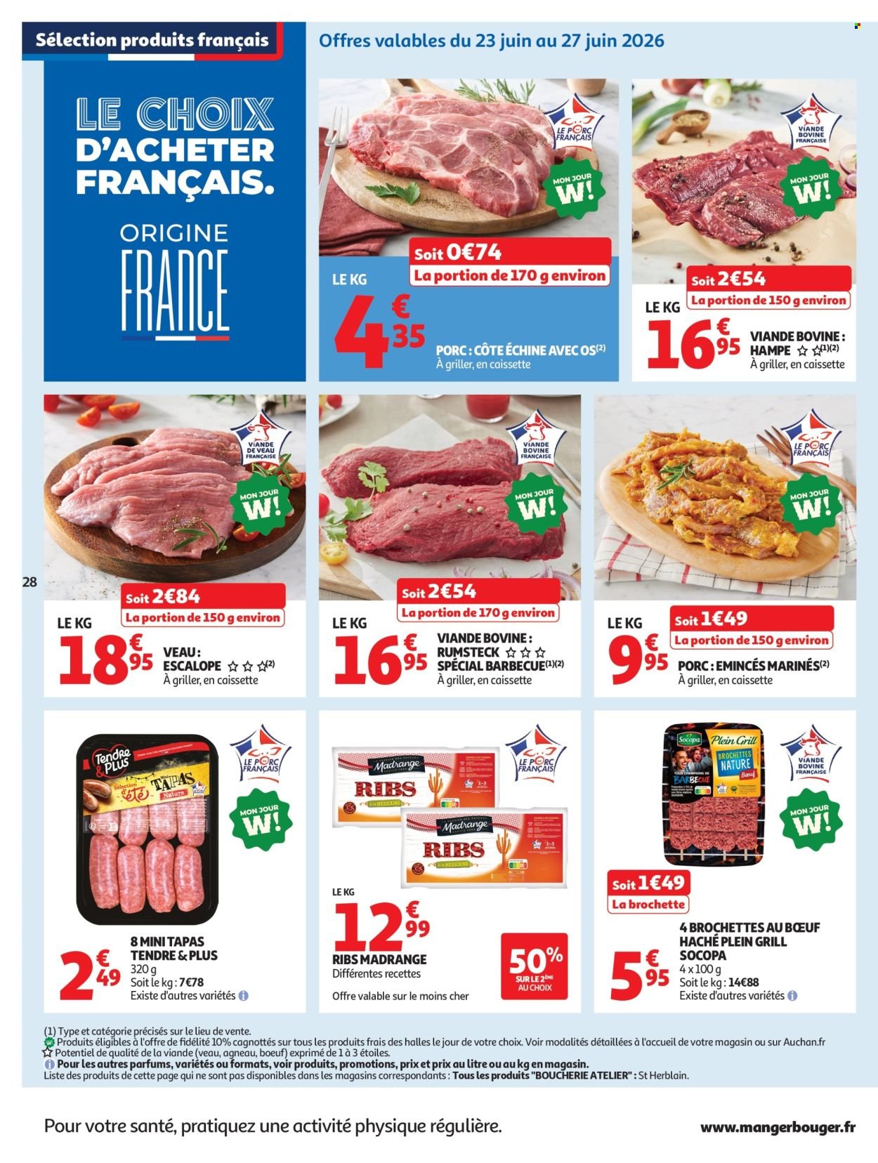 Catalogue AUCHAN - Tops promos hypers