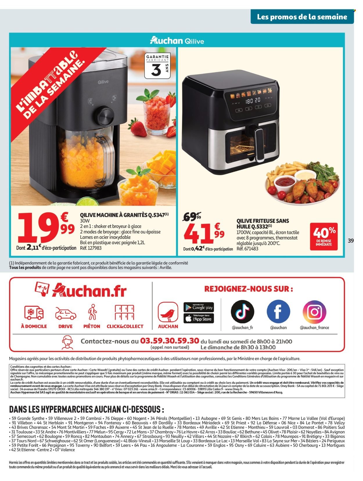 Catalogue AUCHAN - Tops promos hypers
