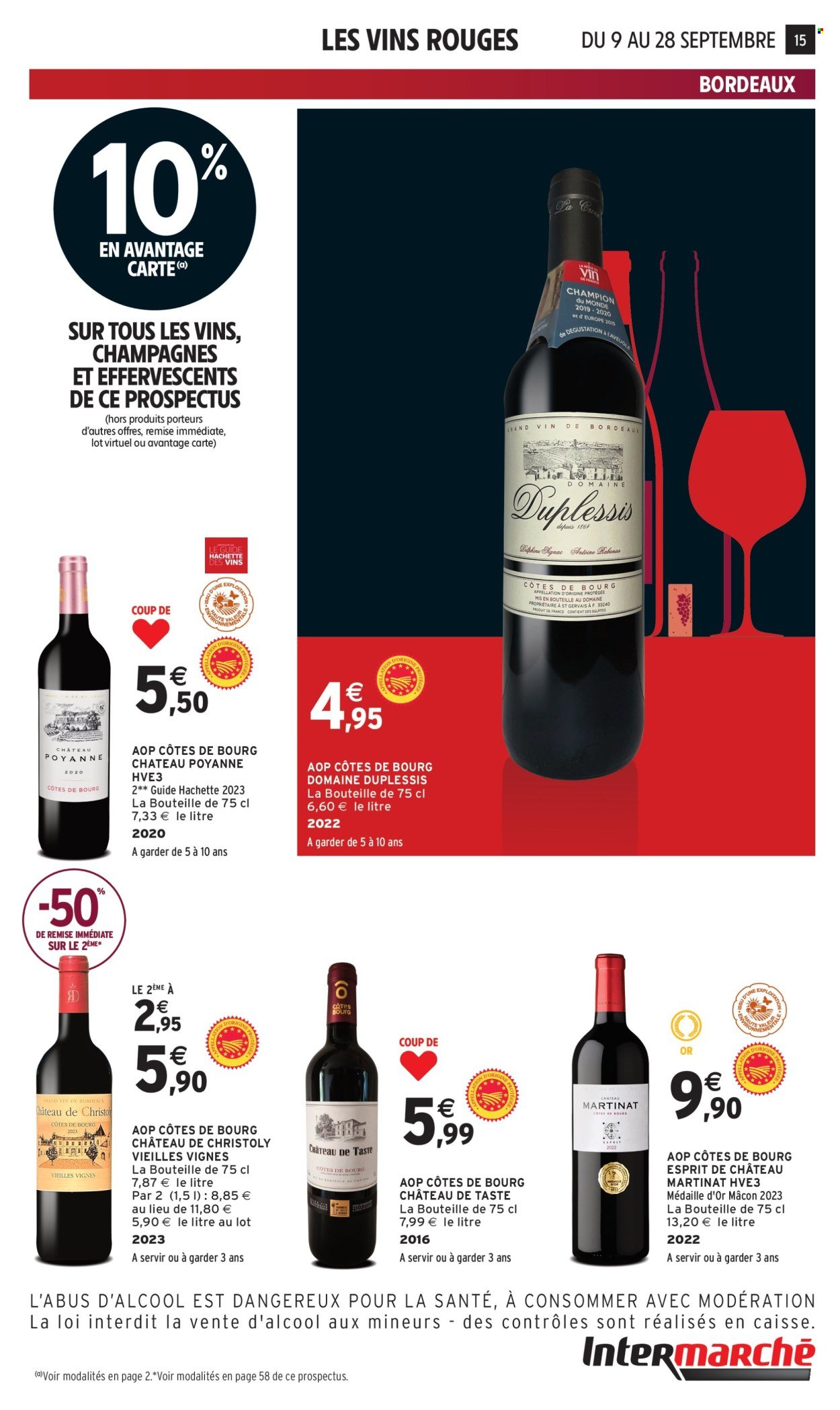Catalogue INTERMARCHÉ - Foire aux vins (2025-09-09 - 2025-09-28)