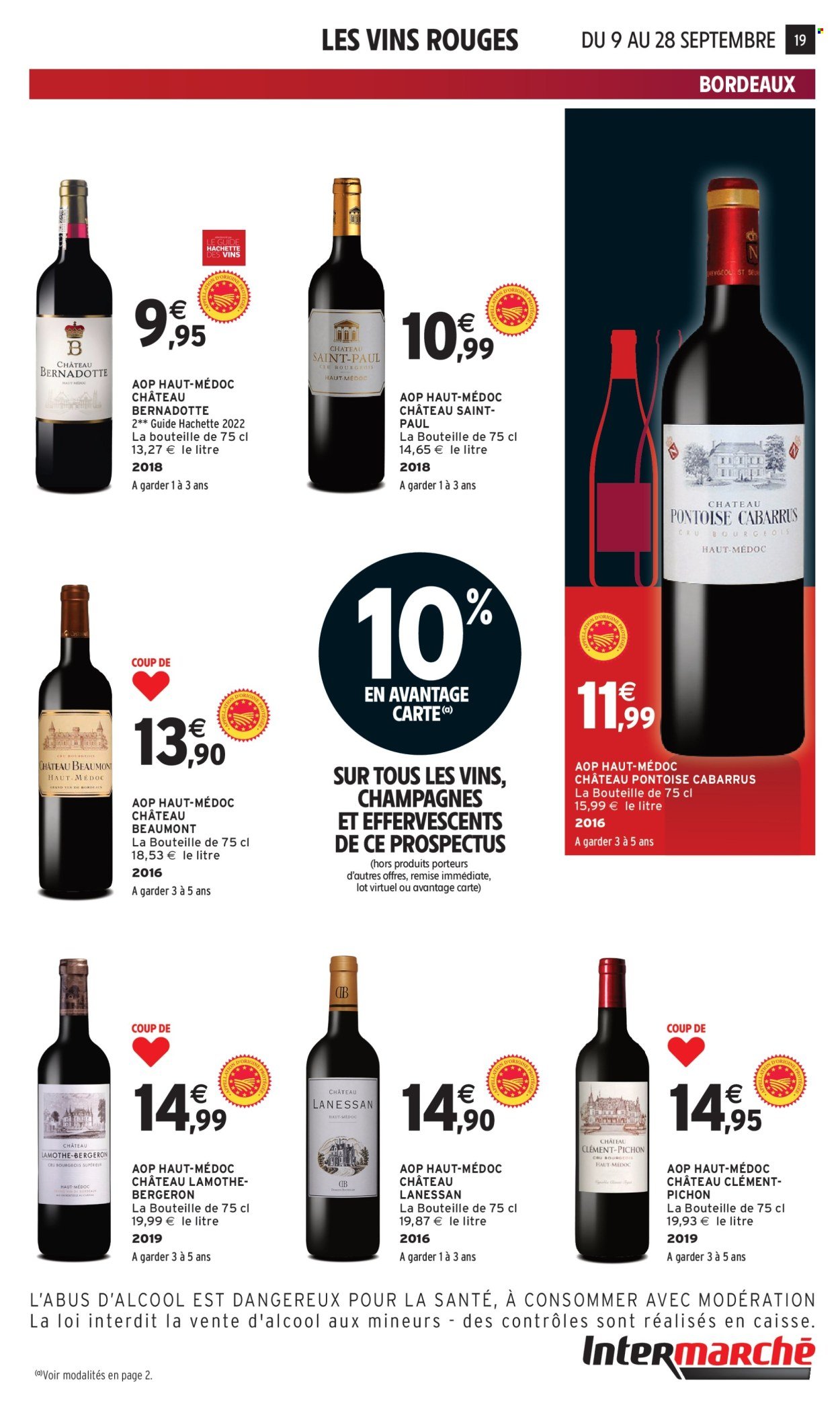 Catalogue INTERMARCHÉ - Foire aux vins (2025-09-09 - 2025-09-28)
