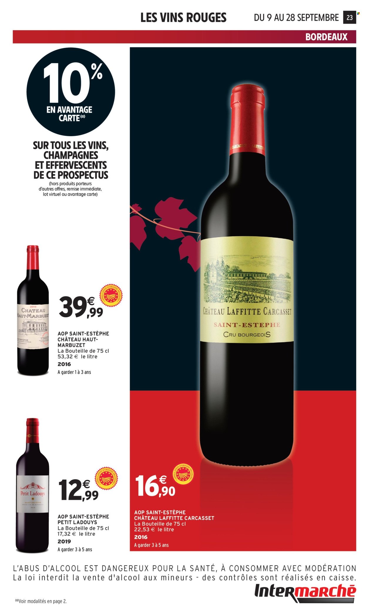 Catalogue INTERMARCHÉ - Foire aux vins (2025-09-09 - 2025-09-28)