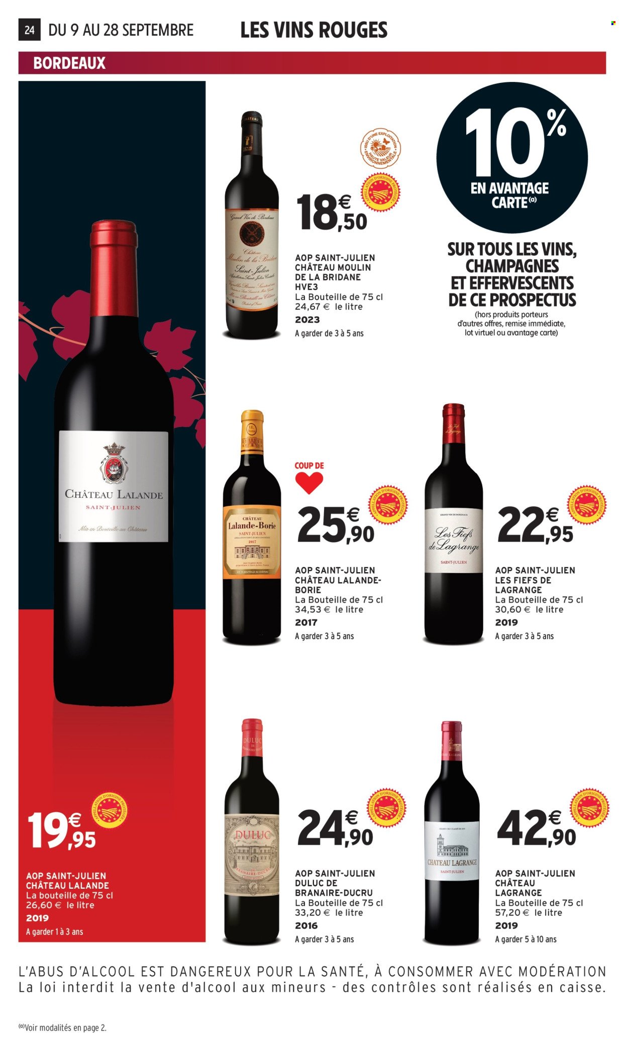 Catalogue INTERMARCHÉ - Foire aux vins (2025-09-09 - 2025-09-28)