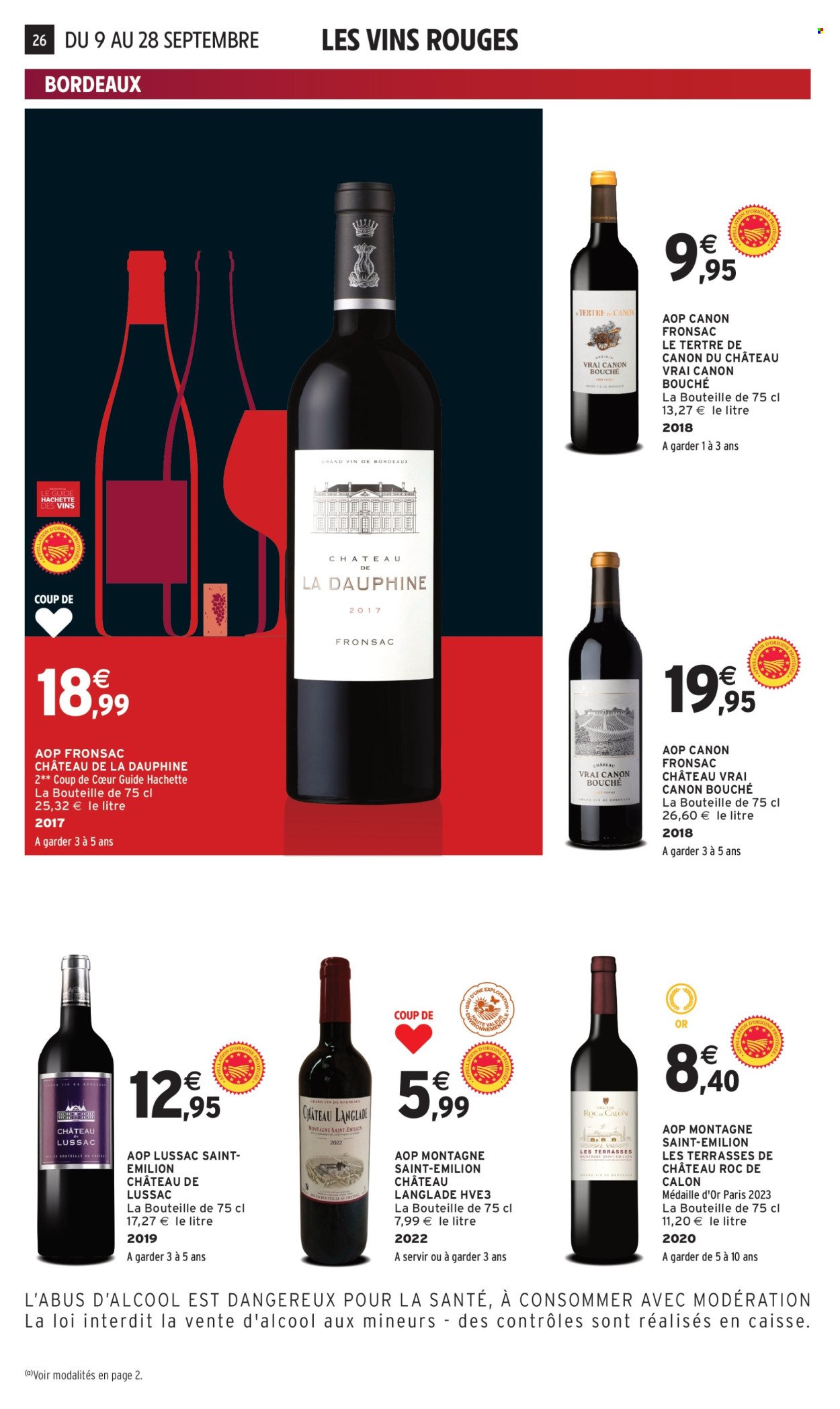 Catalogue INTERMARCHÉ - Foire aux vins (2025-09-09 - 2025-09-28)