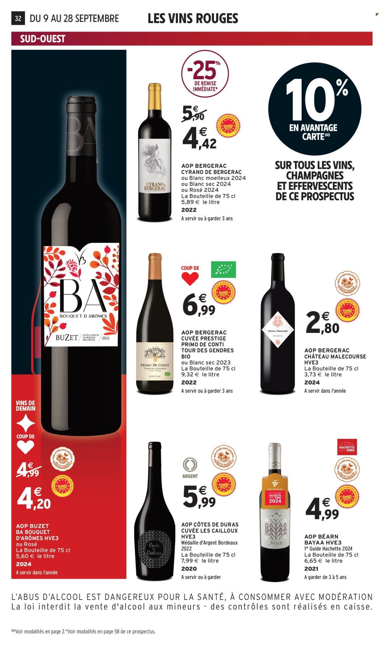 Catalogue INTERMARCHÉ - Foire aux vins (2025-09-09 - 2025-09-28)