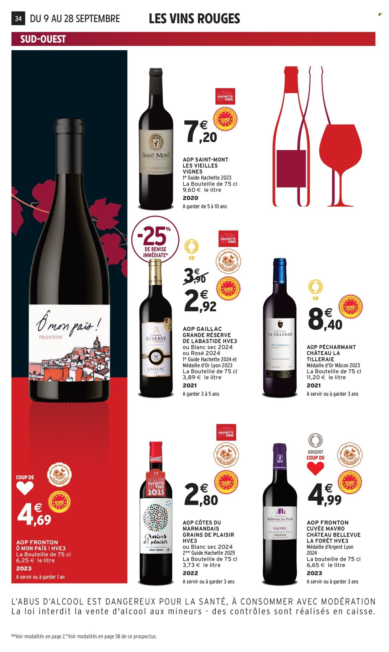 Catalogue INTERMARCHÉ - Foire aux vins (2025-09-09 - 2025-09-28)