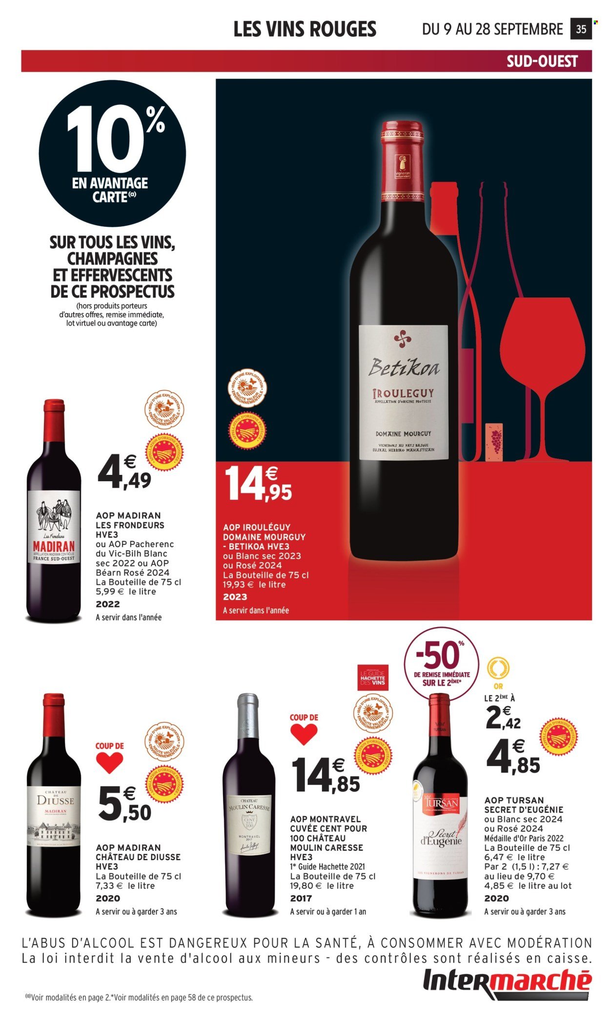 Catalogue INTERMARCHÉ - Foire aux vins (2025-09-09 - 2025-09-28)