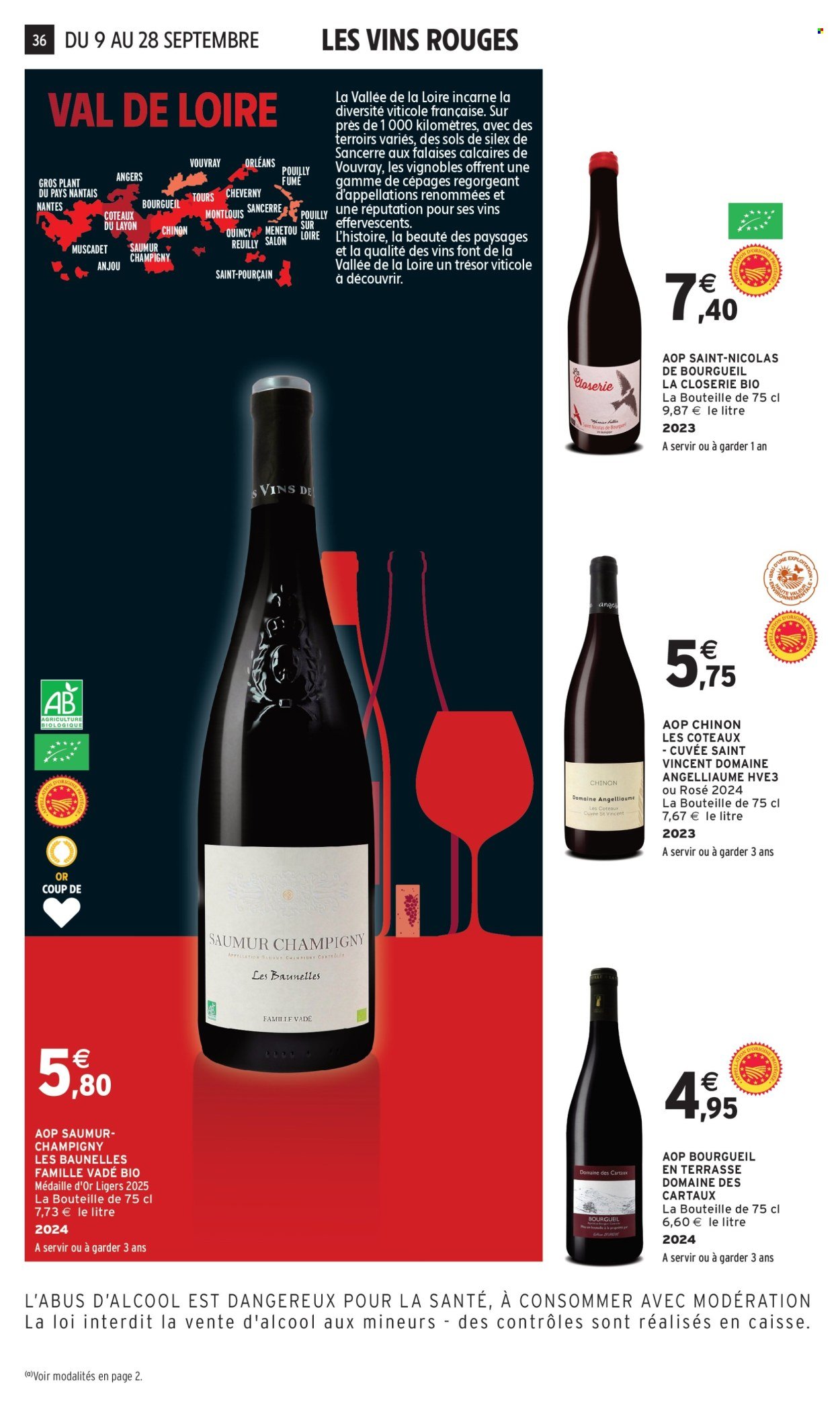 Catalogue INTERMARCHÉ - Foire aux vins (2025-09-09 - 2025-09-28)